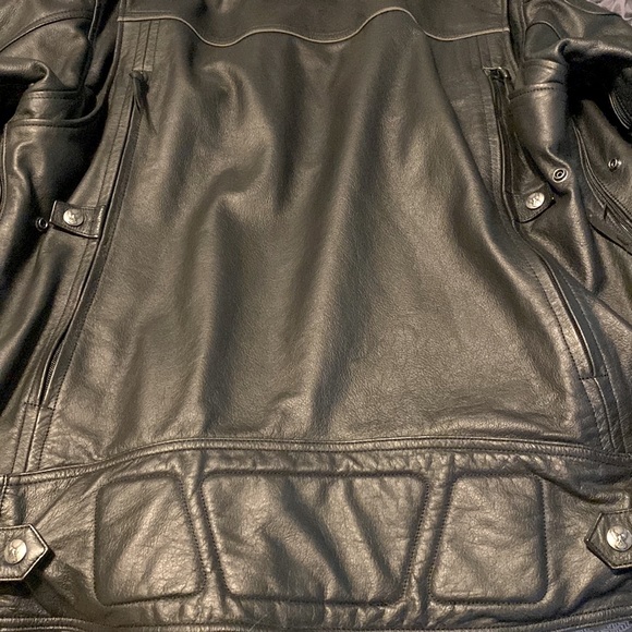 EUC Mens Harley Davidson Leather Jacket - Picture 9 of 12